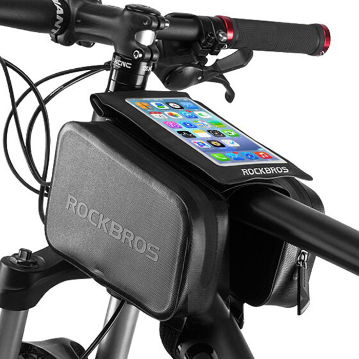 락브로스 슬림 스마트폰 탑튜브 가방 자전거핸드폰 휴대폰