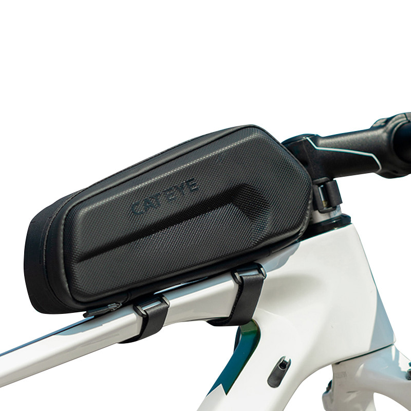 캣아이 BAG-140 하드쉘 탑튜브 가방 자전거 프레임 백 앞