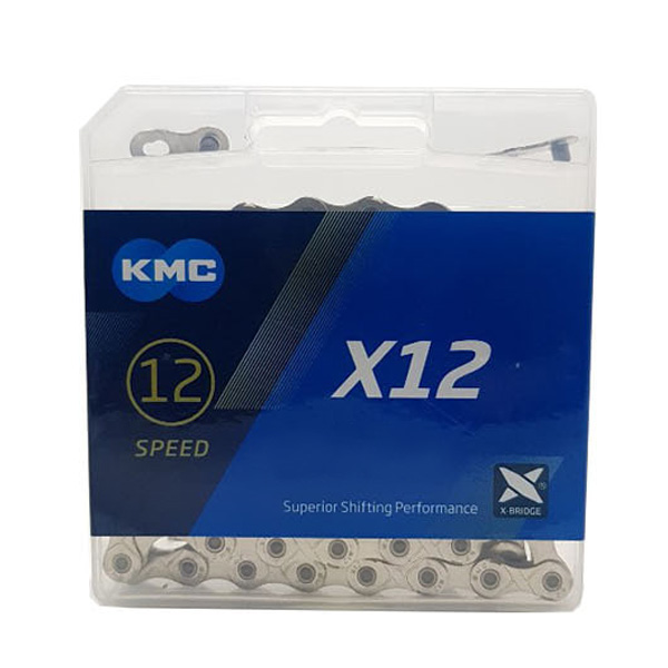 KMC X12 12단 실버체인