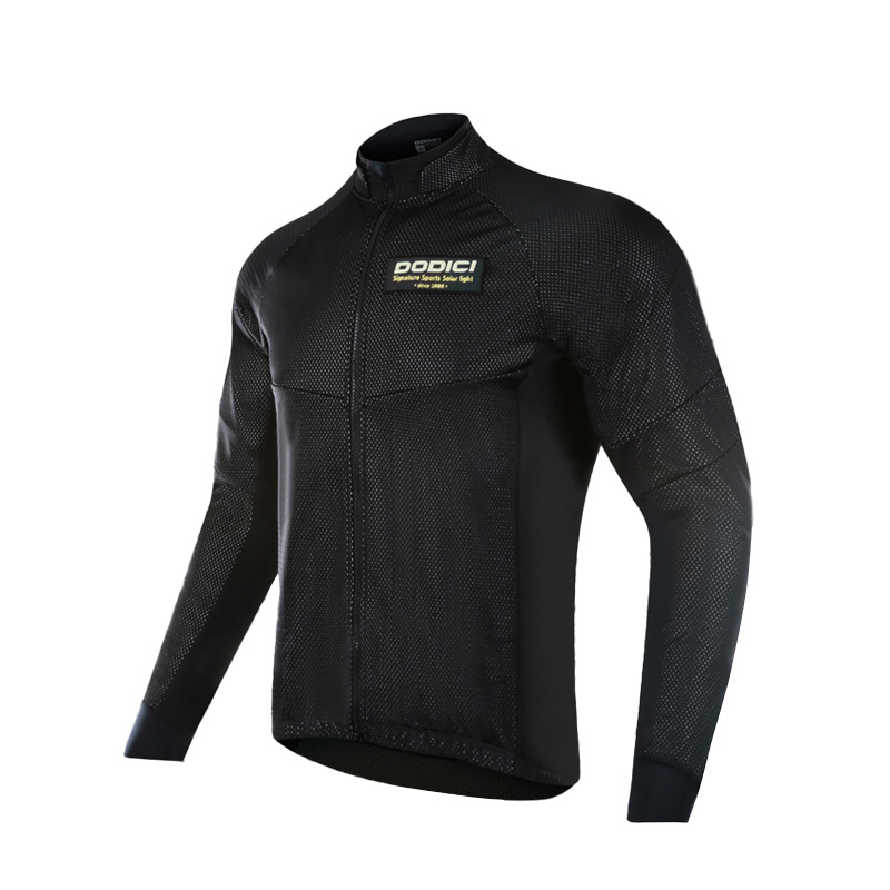 도디치 쏠라 F1 블랙-WT 방풍 자켓 - 자전거 겨울 점퍼