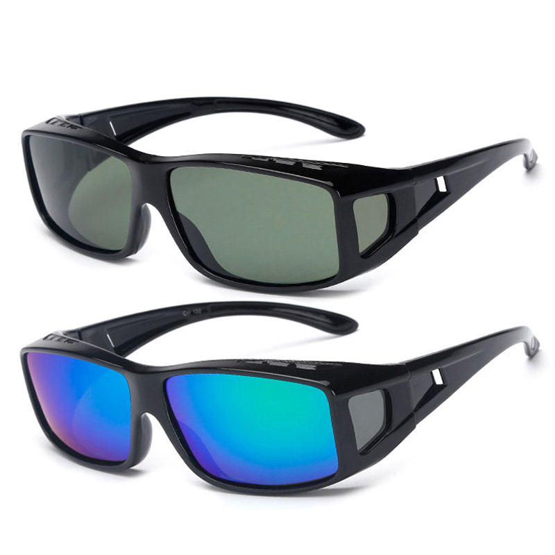디빅 포렌즈 근시 방풍 편광고글 자전거고글 안경위에 쓰는 선글라스