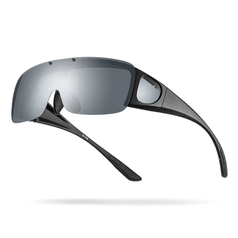 락브로스 근시 편광 방풍고글 자전거 안경위에 쓰는 선글라스