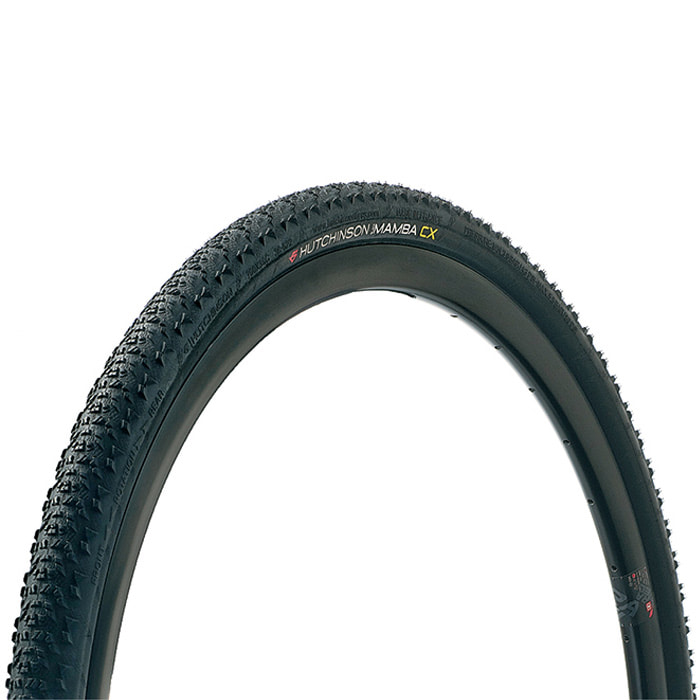 허친슨 블랙맘바 CX 튜블리스 레디 자전거 타이어(700x35) 싸이클크로스 그래블