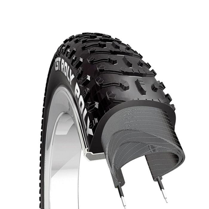 CST 롤리폴리 팻바이크 자전거 타이어(26-4.8) C1936 26인치