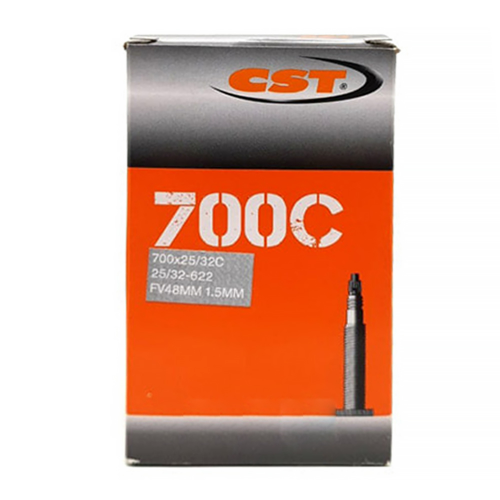 CST 700×25/32c 1.5mm 두께 여행용 장거리용 튜브 48mm
