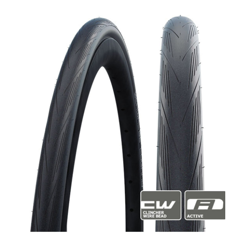 슈발베 루가노 2 클린처 와이어 타이어 700C