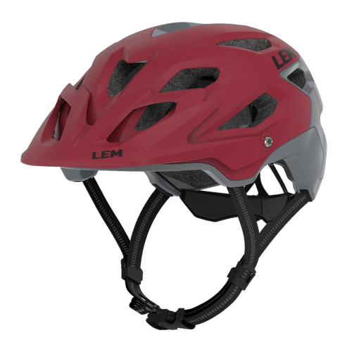 LEM helmets 플로우 MTB 헬멧 레드블랙